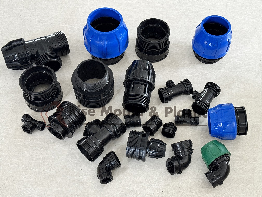 pp compression fitting mould
