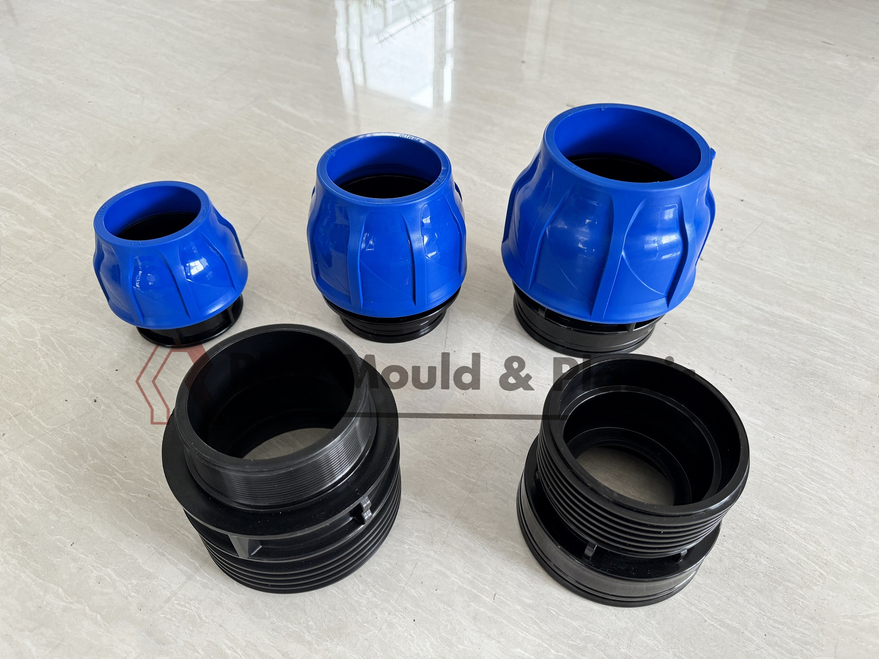 pp compression fitting mould