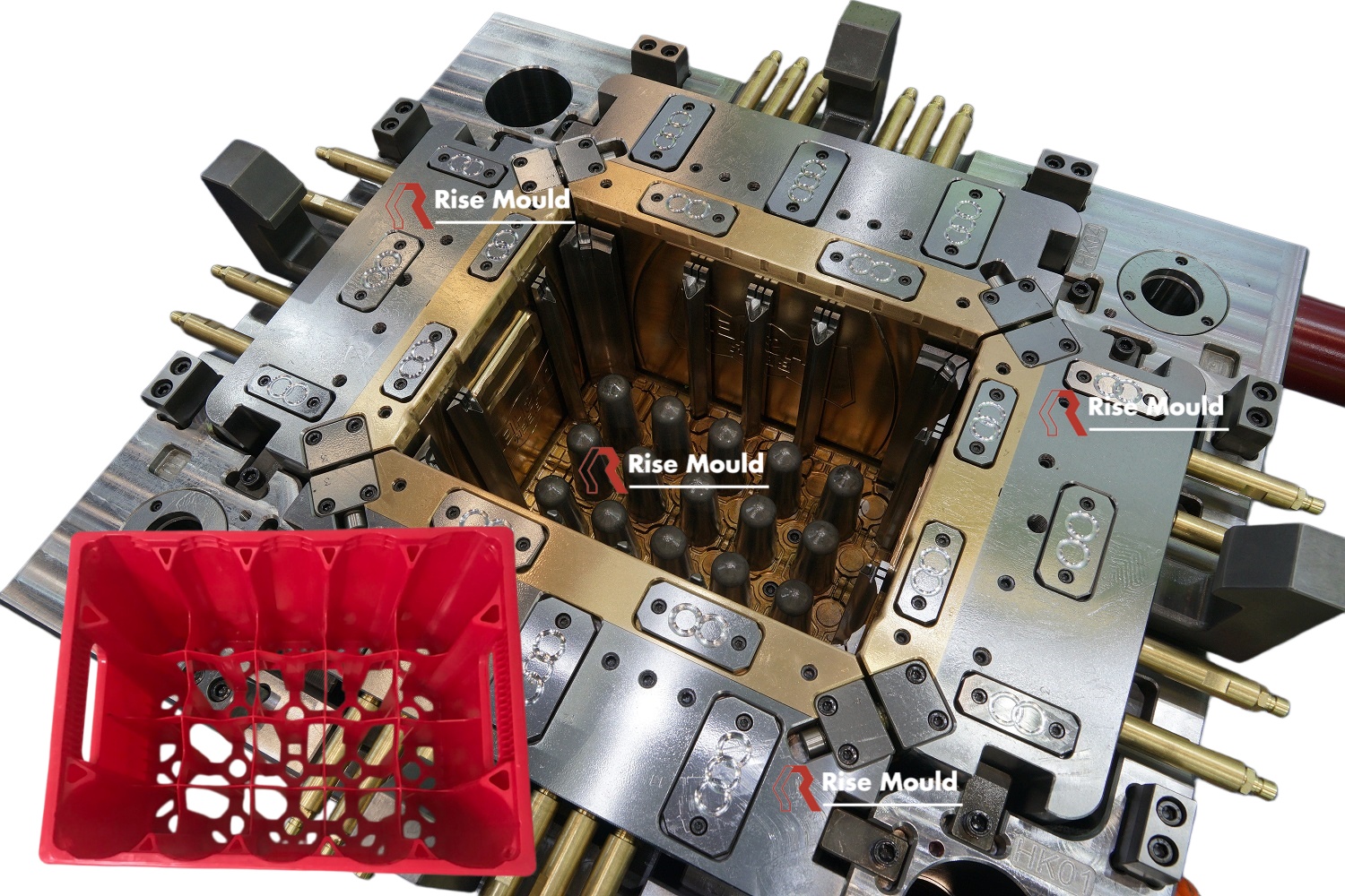 beverage crate mould